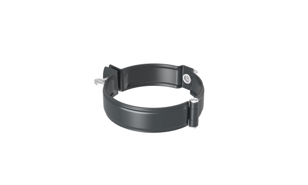 Lietvamzdžio laikiklio žiedas, 100mm ALIUMINIS 0.8mm Lietvamzdžio laikiklio žiedas, 100mm ALIUMINIS 0.8mm