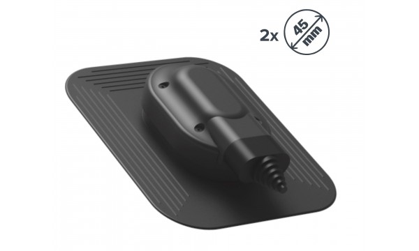 Saulės kolektorių praėjimo elementas bituminiai stogo dangai 2x45mm