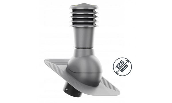 Ventiliacinis kaminėlis bituminiai šlaitinio stogo dangai 125mm