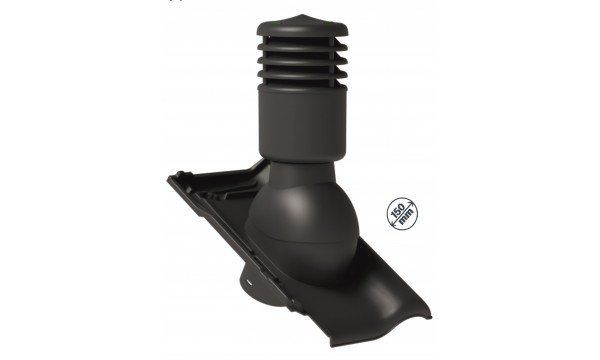 Ventiliacinis kaminėlis keramikinei čerpei 150mm 