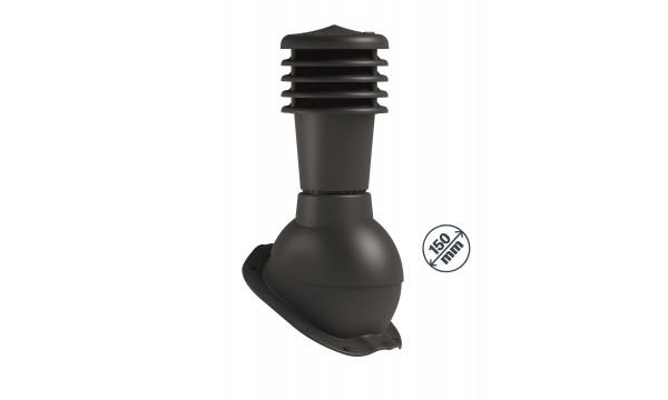 Ventiliacinis kaminėlis profiliuotos skardos stogo dangai 150mm