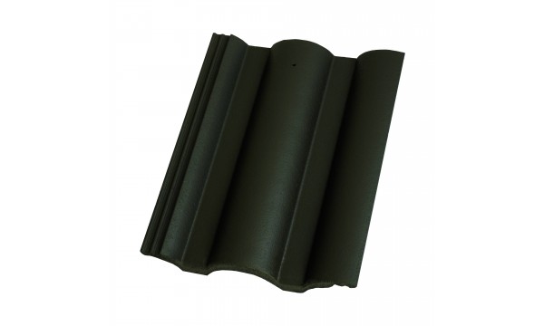 Betoninė čerpė ANTRACIT (matinė) 